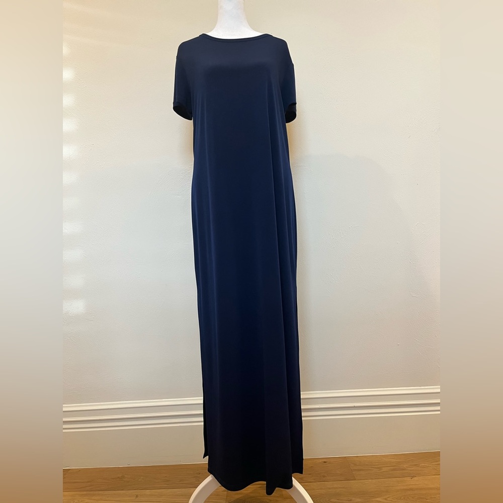 MICHAEL KOHRS Blue Tee Shirt Dress | Size Large | Barely Worn |
